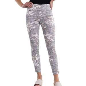 Lisette L. Montreal Antigua Print Slim Ankle Pants